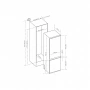 картинка Встраиваемый холодильник Korting KSI 17780 CVNF от магазина SEFI