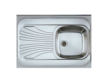 картинка Мойка ALVEUS CLASSIC 30R NAt-60 800X600 правая в комплекте с сифоном 1011717, от магазина SEFI