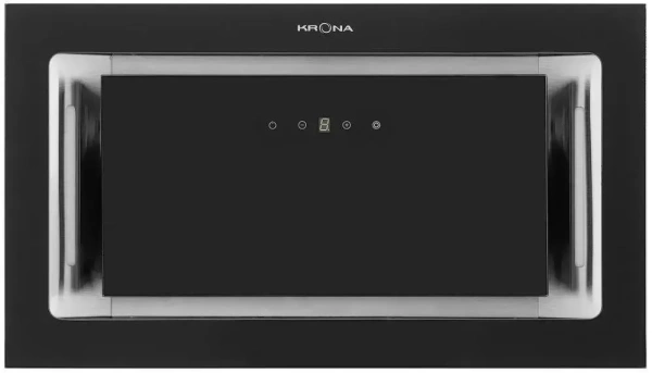 картинка Встраиваемая вытяжка Krona SELINA 600 GLASS BLACK S от магазина SEFI