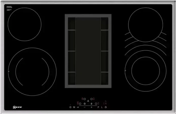 картинка Индукционная варочная панель со встроенной вытяжкой Neff T18BD3AN0 магазин SEFI являющийся официальным дистрибьютором в России  картинка Индукционная варочная панель со встроенной вытяжкой Neff T18BD3AN0 от магазина SEFI