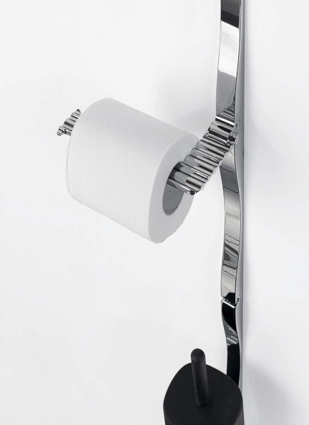 картинка Интерьерные стеллажные Система SKYLINE Держатель для туалетной бумаги, хром, левый от магазина SEFI