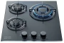 картинка Газовая варочная панель KRONA CORTESIA 45 BL магазин SEFI являющийся официальным дистрибьютором в России  картинка Газовая варочная панель KRONA CORTESIA 45 BL от магазина SEFI