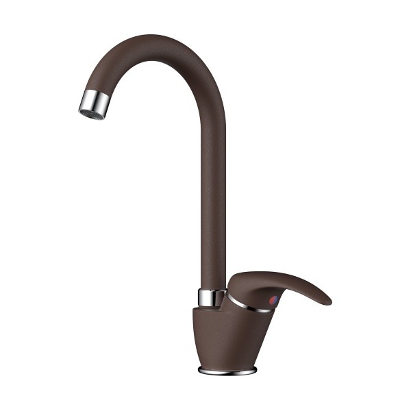 картинка Смеситель Omoikiri Umi-DC латунь/темный шоколад от магазина SEFI