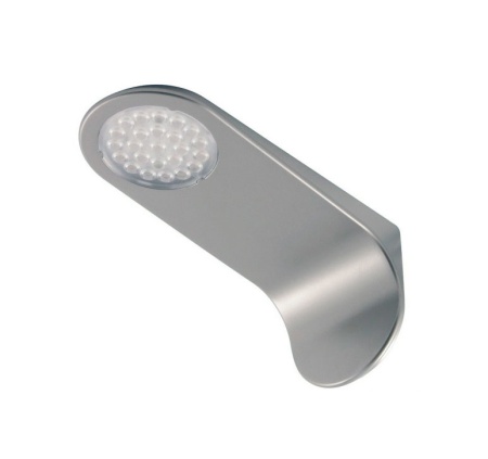 картинка Светильник светодиодный Kite, 1,6Вт, 12В, свет теплый нерж.сталь, 151х70х64мм от магазина SEFI