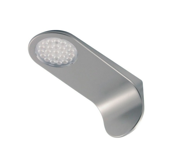 картинка Светильник светодиодный Kite, 1,6Вт, 12В, свет теплый нерж.сталь, 151х70х64мм от магазина SEFI