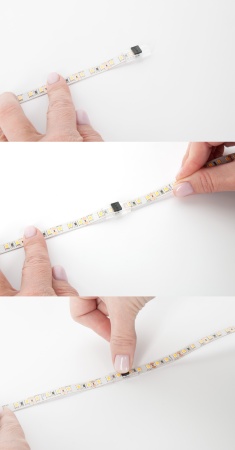 картинка Разъем для соединения 2-х LED лент шириной 8 мм Alumove Light, (303076) от магазина SEFI