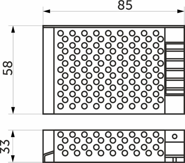 картинка Блок питания Indoor 36W/12V, AKS от магазина SEFI