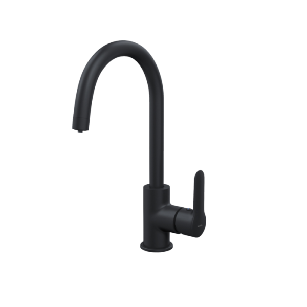 картинка Смеситель для кухни с каналом для фильтрованной воды, черный, Cuba, IDDIS, CUBBLFJi05 от магазина SEFI