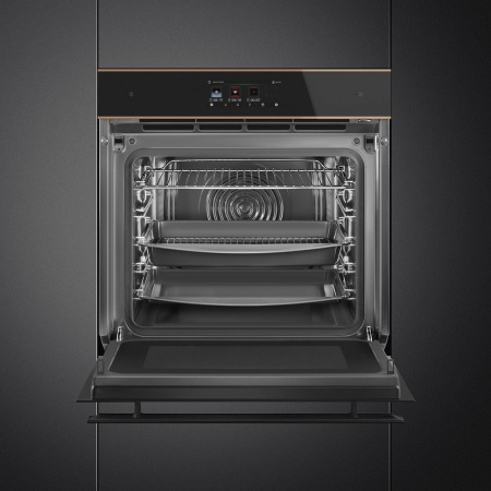 картинка Духовой шкаф с функцией СВЧ Smeg SO6606WAPNR от магазина SEFI