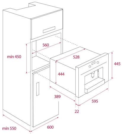 картинка Встраиваемая кофемашина Teka CLC 855 GM NIGHT RIVER BLACK от магазина SEFI