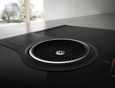 картинка Индукционная варочная панель с вытяжкой ELICA NIKOLATESLA HP BL/A/83 от магазина SEFI