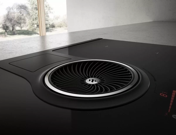 картинка Индукционная варочная панель с вытяжкой ELICA NIKOLATESLA HP BL/A/83 от магазина SEFI