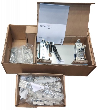 картинка Комплект кронштейнов с доводчиками Lнапр=1531-1930мм от магазина SEFI