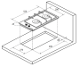 картинка Газовая варочная панель Домино KUPPERSBERG FBG 36 X от магазина SEFI