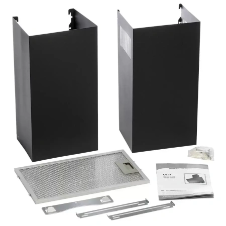 картинка Вытяжка KRONA Olly 600 black PB от магазина SEFI