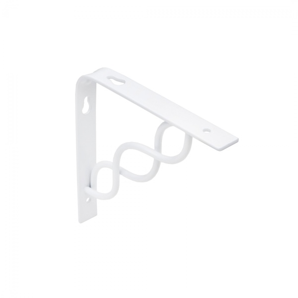 картинка Полкодержатель мет. INFINITY 150*150*20*3, белый AKS от магазина SEFI