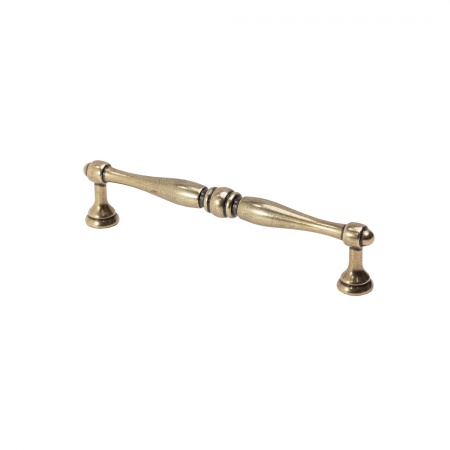 картинка Ручка меб. скоба мет. EVA 128 античная латунь, AKS магазин SEFI являющийся официальным дистрибьютором в России  картинка Ручка меб. скоба мет. EVA 128 античная латунь, AKS от магазина SEFI