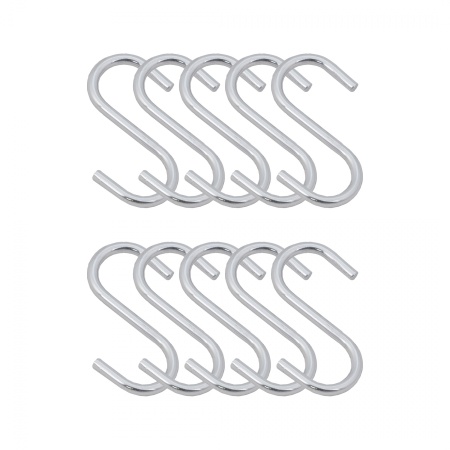 картинка Крючок на трубу d16 (к-т 10шт) хром AKS от магазина SEFI