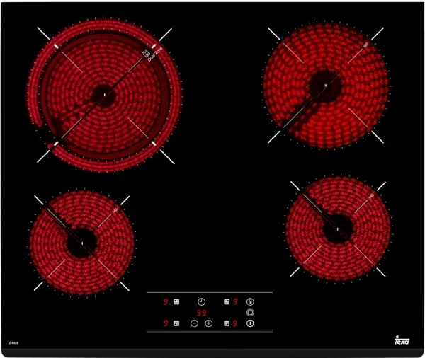 картинка Электрическая варочная панель Teka TZ 6420 магазин SEFI являющийся официальным дистрибьютором в России  картинка Электрическая варочная панель Teka TZ 6420 от магазина SEFI
