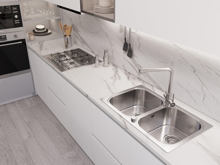 картинка Мойка Oulin S8905, поверхность сатин от магазина SEFI