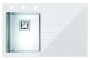 картинка Мойка Alveus CRYSTALIx 10 860x540 1x левая WHITE в компл с сифоном 1133398, доз. 1129080 кол. 1119835 от магазина SEFI