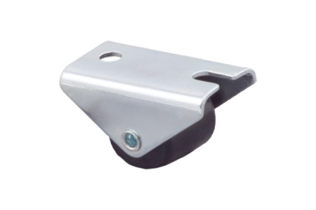 картинка Ролик меб. d14 h18 прямоходящий, черный AKS от магазина SEFI