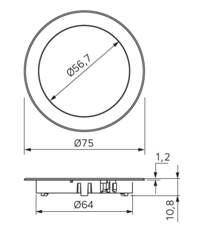 картинка Комплект: 5 светодиодных светильника ORBITA Set5, комплект 15Вт, 12B, 5 каб. 2м с раз.MiniPlug, трансформатор серебристый/свет натуральный от магазина SEFI
