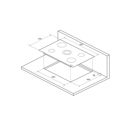 картинка Электрическая варочная панель KUPPERSBERG FA90RC от магазина SEFI