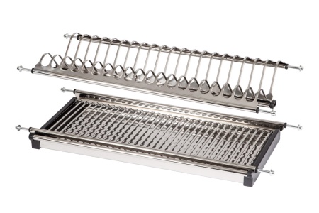 картинка Сушка для посуды 800 INOX нерж.сталь, инокс AKS магазин SEFI являющийся официальным дистрибьютором в России  картинка Сушка для посуды 800 INOX нерж.сталь, инокс AKS от магазина SEFI