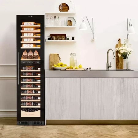картинка Винный шкаф Meyvel MV106-KBT2 Узкий (Slim) от магазина SEFI