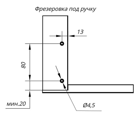 картинка Профиль базовый с уплотнителем от магазина SEFI