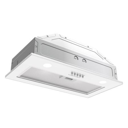 картинка Встраиваемая вытяжка HiSTORY CIG65B 1FWH Белое стекло от магазина SEFI