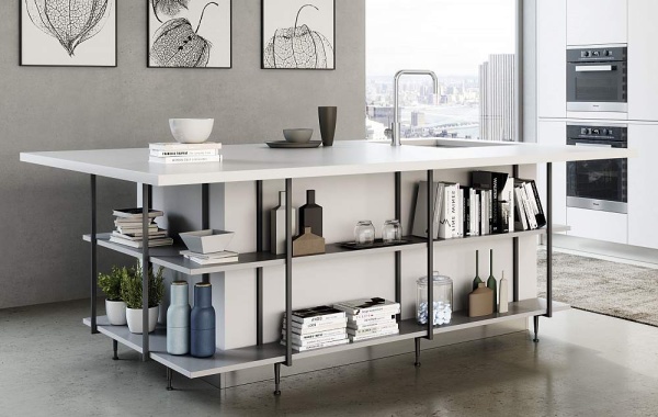 картинка Структурная рамка для 2-х полок, 250х720 магазин SEFI являющийся официальным дистрибьютором в России  картинка Структурная рамка для 2-х полок, 250х720 от магазина SEFI