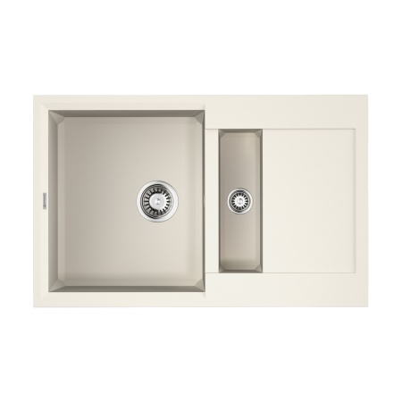 картинка Мойка Omoikiri Sakaime 78-2-WH Tetogranit/белый от магазина SEFI