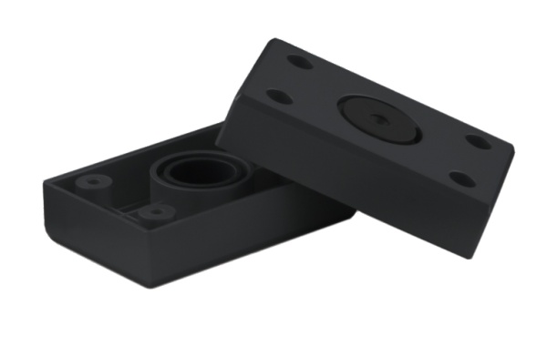 картинка Опора меб. пласт. B-01 h20 регул. чёрный AKS от магазина SEFI