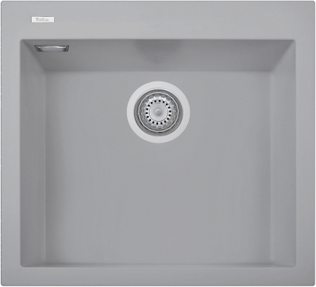 картинка Мойка Rivelato ZENO 5650 1-чаш 560*500 Серый 803 от магазина SEFI