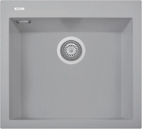 картинка Мойка Rivelato ZENO 5650 1-чаш 560*500 Серый 803 от магазина SEFI