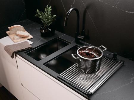 картинка Ролл-мат для кухонной мойки, EMAR 4433, цвет Хром от магазина SEFI