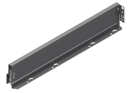 картинка Боковина Nova Pro Scala для ящика высотой 90 мм, глубиной 270 мм, цвет - графит. Левая от магазина SEFI