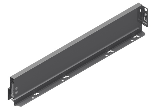 картинка Боковина Nova Pro Scala для ящика высотой 90 мм, глубиной 500 мм, цвет - графит. Левая от магазина SEFI