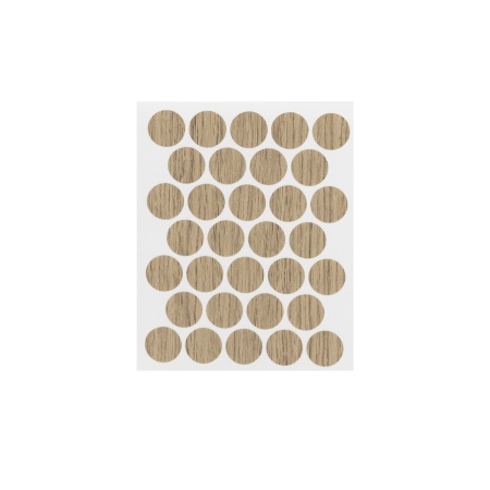 картинка Заглушка самоприлипающая к эксцентрику дуб галифакс (PC 2136) (1л=32шт) Pacific от магазина SEFI