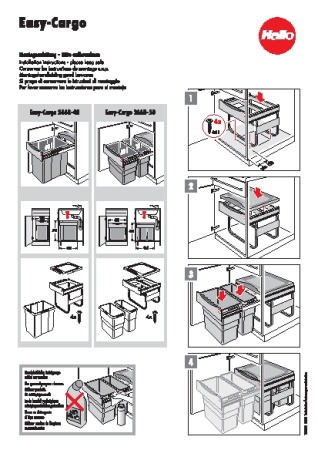 картинка Система выдвижная Easy Cargo 40 см, 1х40л от магазина SEFI