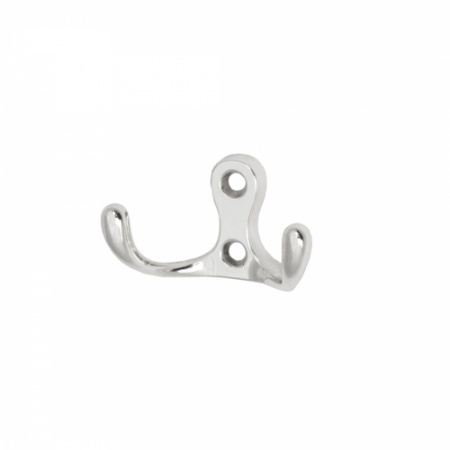 картинка Крючок меб. двухрожковый мет. WP19 хром GRIDLI от магазина SEFI