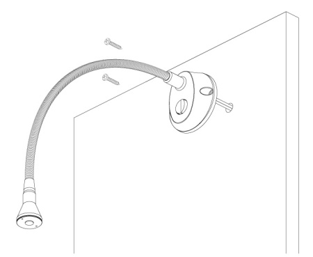 картинка Светильник светодиодный Forma BA V12, 1,2 Вт, 12В, свет холодный хром, d26/65х391мм от магазина SEFI