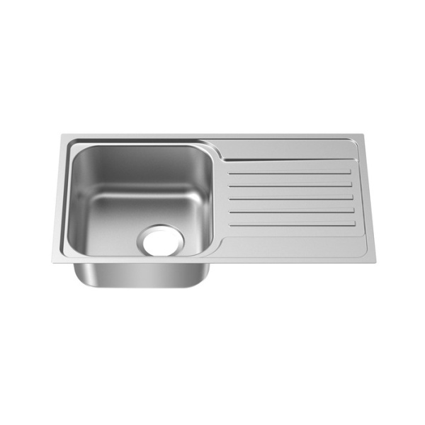 картинка Мойка, нерж. сталь, шелк, с крылом, 780*440*180, Sound, IDDIS, SND78SDi77 от магазина SEFI