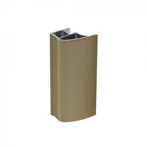 картинка Профиль алюминиевый SENATOR шампань вертик. открытый L-5300 мм АЛЮТЕХ удлинен. от магазина SEFI