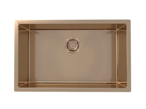 картинка Мойка Alveus QUADRIX MONARCH 60 NEW COPPER 740x400x200 в комплекте с выпуском без сифона от магазина SEFI