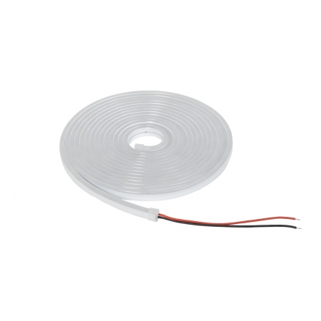 картинка Гибкий неон - 9,6W/m, 12V, 6*12мм, 120 д/м, IP65, холодный белый (6000K) - 5м, AKS от магазина SEFI
