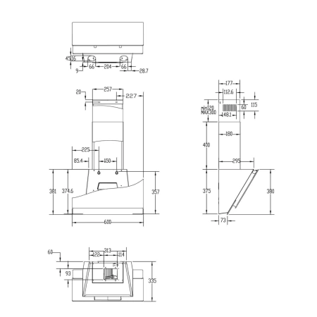 картинка Вытяжка HAIER HVX-W692GBA от магазина SEFI