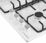 картинка Газовая варочная панель MAUNFELD EGHE.64.3STS-EW/G от магазина SEFI